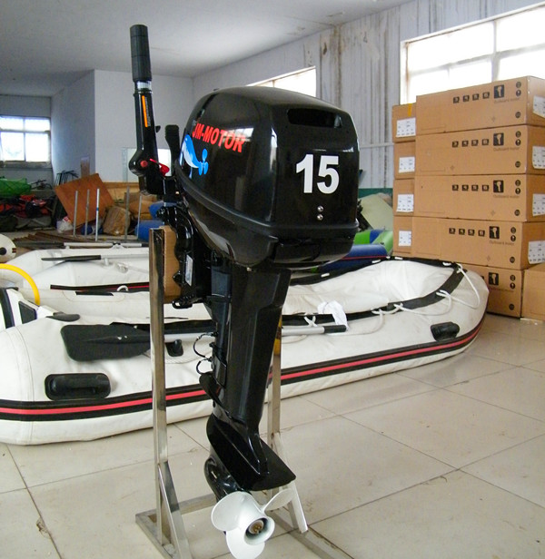 國產(chǎn)2沖程15hp馬力JM船外機